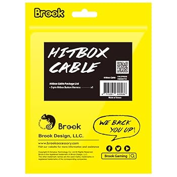 Amazon.com: Brook Hitbox Cable 5-pin, for Hitbox, Button